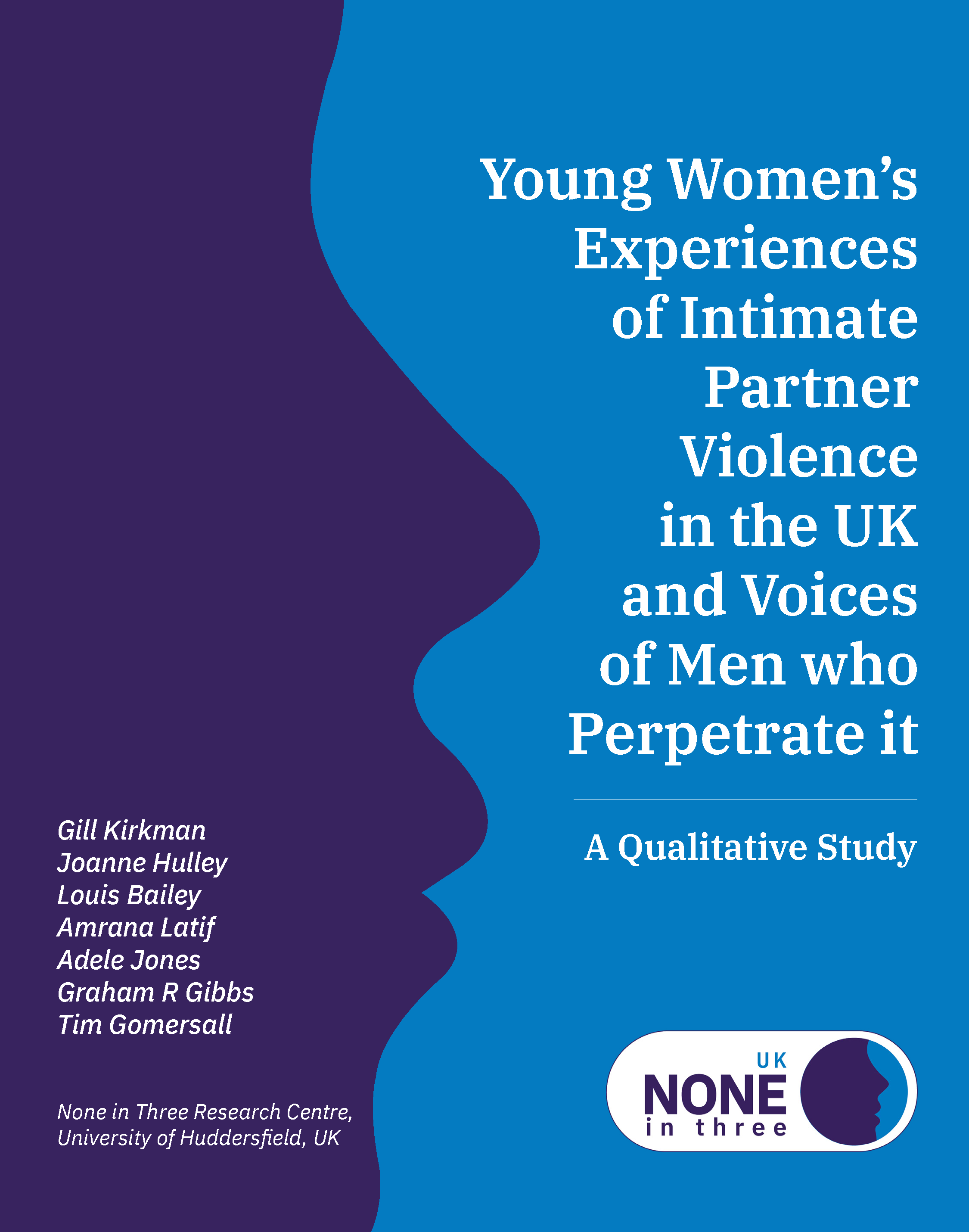 Front cover of qualitative report into intimate partner violence in the UK